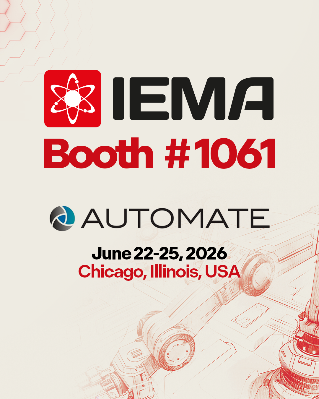 IEMA GROUP porta l’innovazione ad AUTOMATE 2026, Chicago